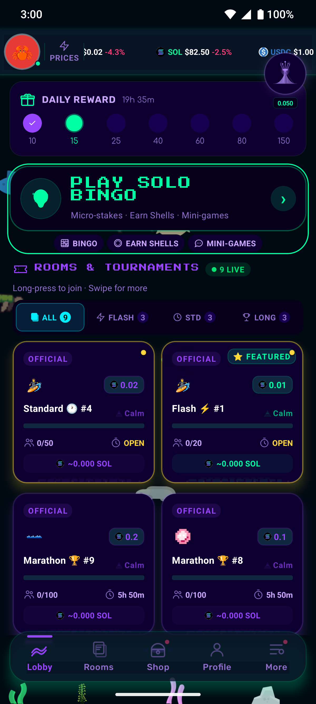 Midnight Beach theme